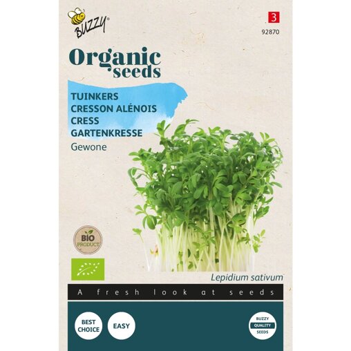 Buzzy ® Bio Tuinkers Gewone  Voorzijde